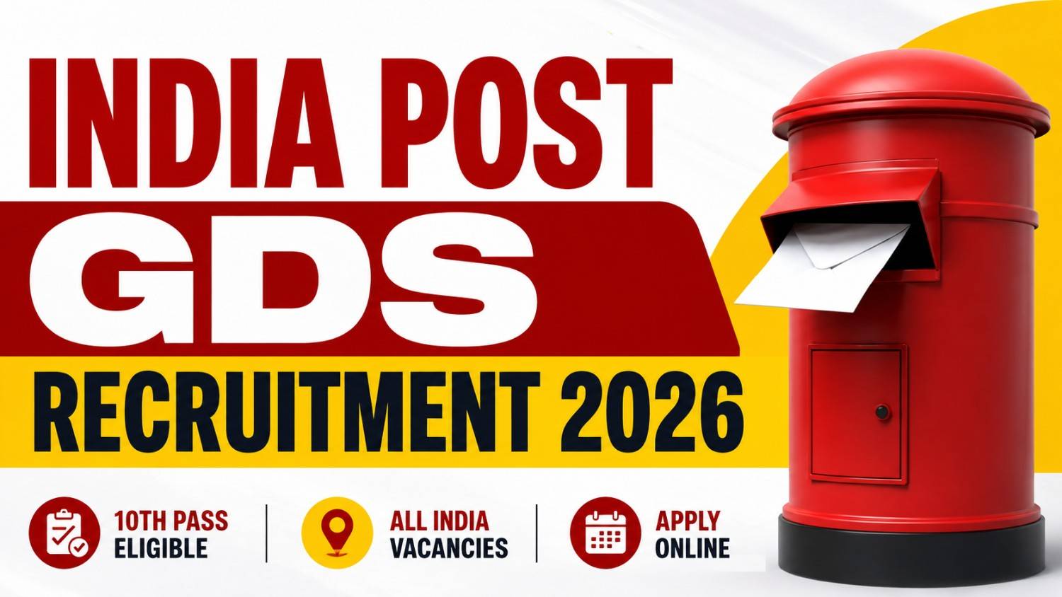 India Post GDS Recruitment 2026 Notification Release Soon, Check Other Details 